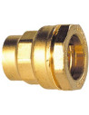 DECA brass straight reducing female threaded fitting