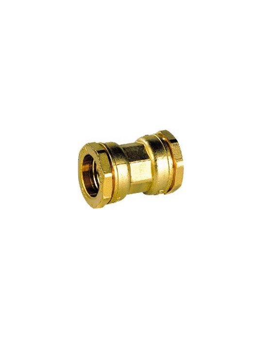 Manchon d'accouplement laiton pour tube PE- PN16