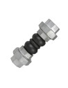 Anti-vibration sleeve, galvanised cast iron, EPDM