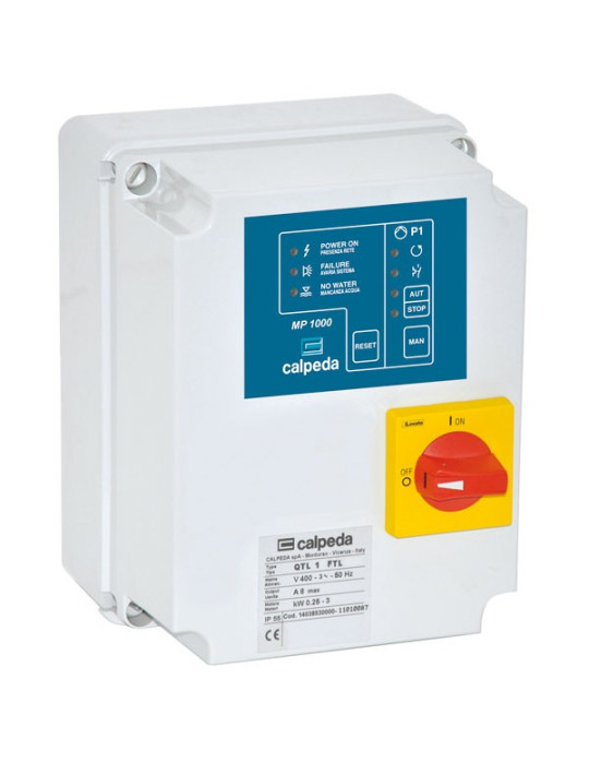 Coffret de gestion 2 pompes QTLD 2D