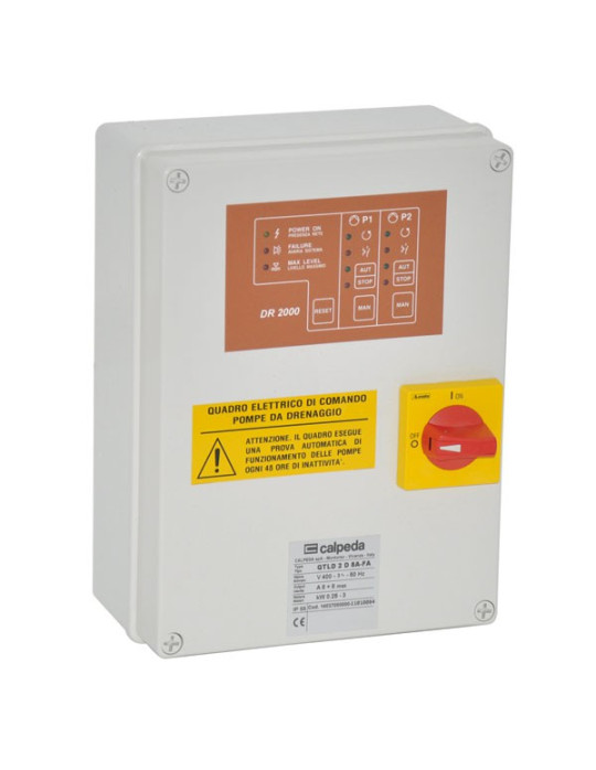 Coffret de gestion 2 pompes QTLD 2D