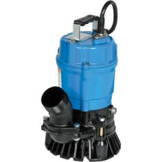 Pompe d'épuisement eau sableuse TSURUMI HS3-75S - 0.75 kW - 230 V - Sortie DN 50 (2")