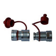 Raccord rapide 1" HQC pour tuyau gasoil 2