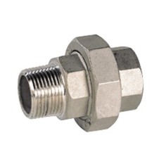 Raccord union à visser M/F inox 316