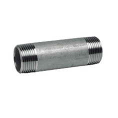Mamelon tube fileté standard inox 316L