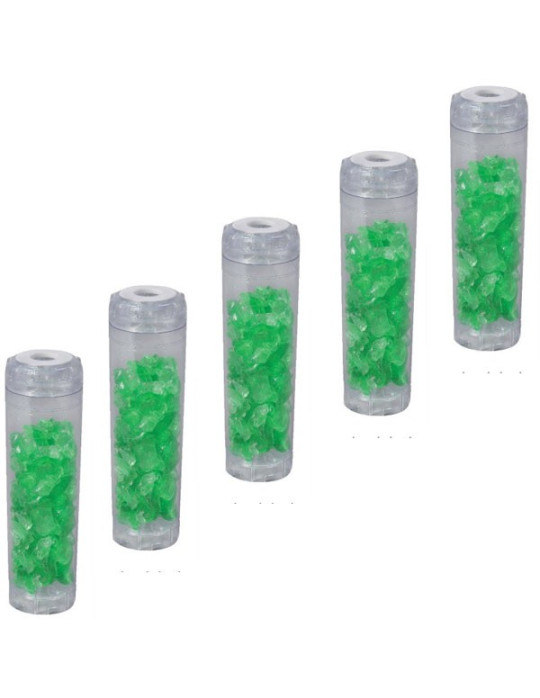 5 cartouches polyphosphate (anti-tartre) pour filtre 10" (810P)