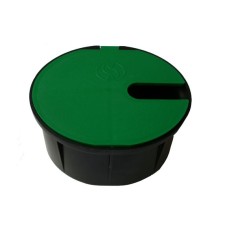 Bouche d'arrosage ronde avec vanne sortie d'équerre 2