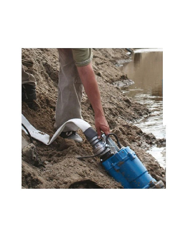 Pompe de chantier portable compacte monophasée 2,2 Kw - ø Refoulement 50 ou 80 mm