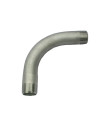 Stainless steel AISI 316L 90° male long sweep elbow