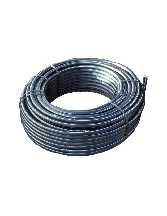 Tube PE80 AEP bande bleu Ø 32 x 3.0 mm - couronne de 100 m