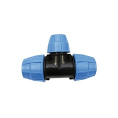 Raccord polypropylène T pour tube PE
