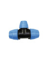 Polypropylene tee fitting for PE pipe