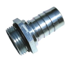 Raccord mâle avec joint à douille cranté