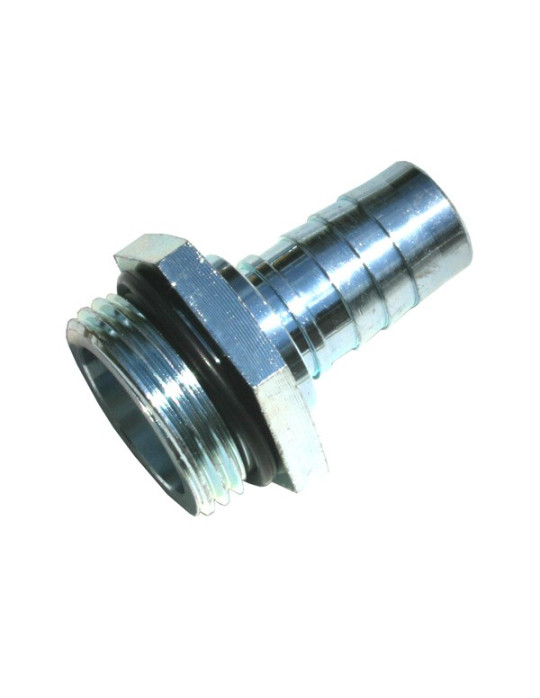 Raccord mâle avec joint à douille cranté