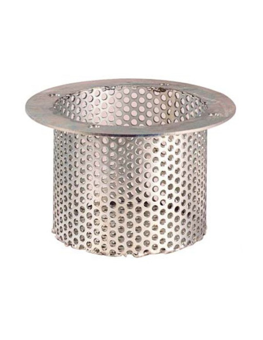 Crépine inox 304 raccordement sur bride GN10/16