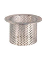 Stainless steel strainer AISI 304 for connecting on GN10/16 flanges