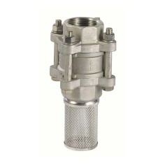 Clapet crépine tout inox 316