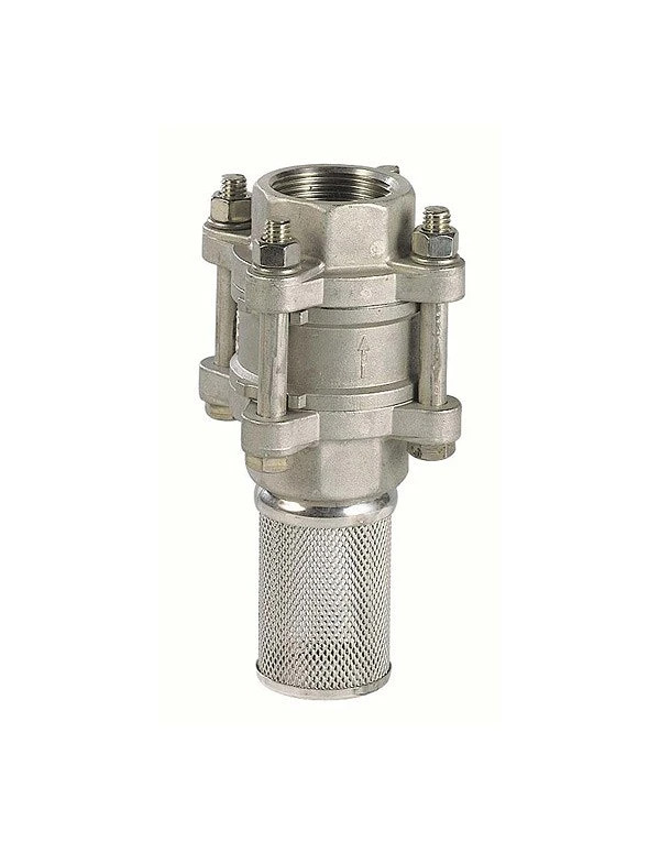 Clapet crépine tout inox 316