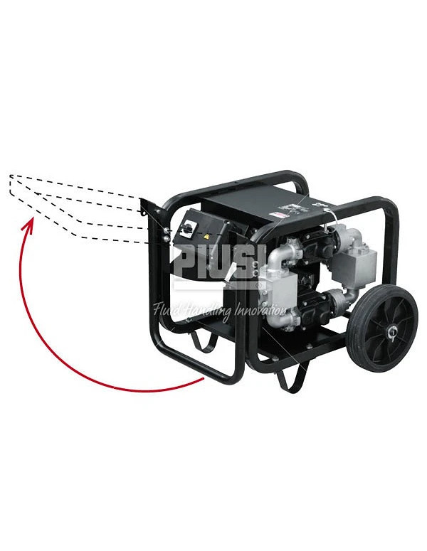 Groupe de distribution gasoil portable gros débit ST 200 AC