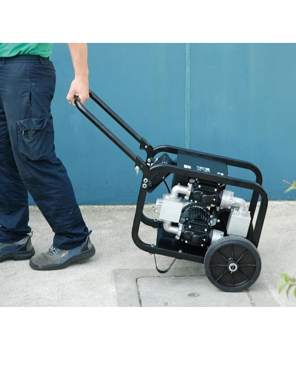 Groupe de distribution gasoil portable gros débit ST 200 AC