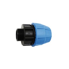 Raccord droit mâle polypropylène tube PE