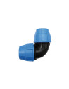 90° elbow, socket, for PE pipe