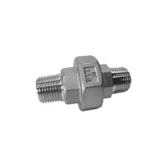 Raccord union à visser M/M inox 316