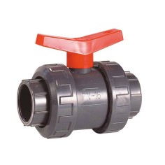 Vanne PVC-U  à coller  F/F modèle Industrie