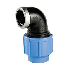 Coude à 90° Femelle réduit pour tube PE