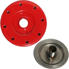Bride inox inférieur pour réservoir GITRAL ZILMET Ultra pro LOWARA Grundfos 2