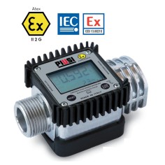 Compteur litre de carburant électronique PIUSI K24 ATEX 