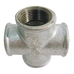 Croix égale F/F/F/F en fonte galvanisé