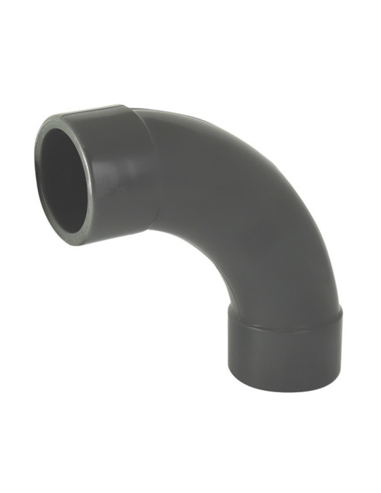 Coude 5D grand rayon F/F à coller PVC PN16