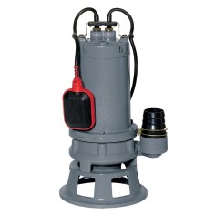 Pompe broyeuse en Fonte, monophasé avec flotteur, puissance 0.75 Kw, relevage eaux chargées habitation