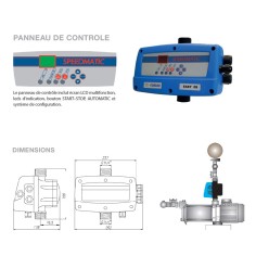 Variateur de vitesse pompe monophasé 230 V SPEEDMATIC EASY 2