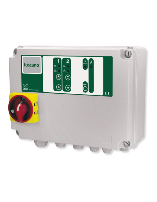 Coffret de commande et protection 2 pompes surpresseur - V2P