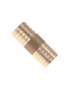 Straight brass hose barb joint