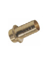 Brass male hose tail fitting