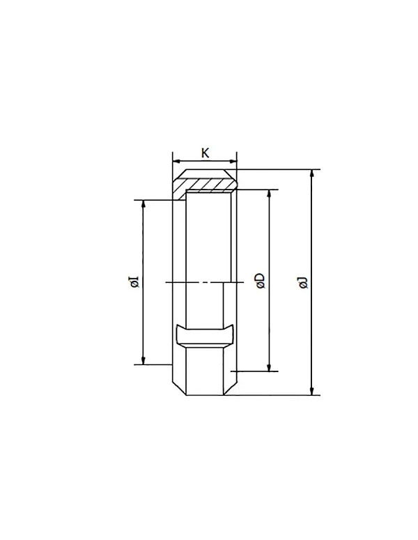 Ecrou SMS inox 304