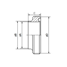 Nez à souder SMS inox 316L 2