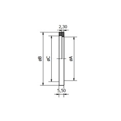 Joint de raccord SMS - EPDM 2