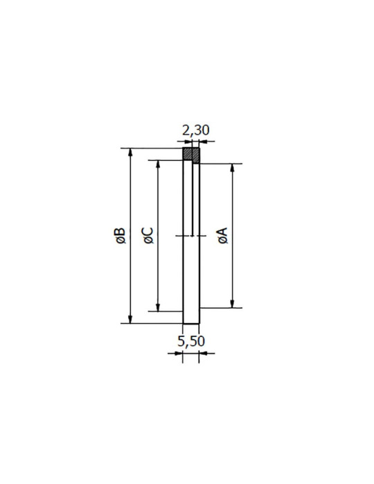 Joint de raccord SMS - PTFE