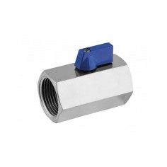 Mini vanne sphérique inox 316 F/F