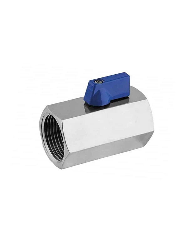 Mini vanne sphérique inox 316 F/F
