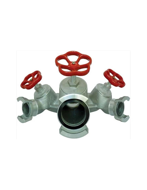 Division Aluminium 3 robinets de sortie DSP65 - DSP40 x2 - Entrée DSP65