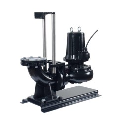 Kit pompe de relevage Fonte roue vortex DN80 - PA-KV (4 pôles)