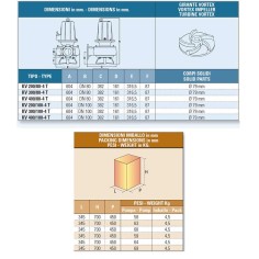 Kit pompe de relevage Fonte roue vortex DN100 - PA-KV (4 pôles) 2