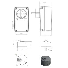 Détecteur de niveau 3 mm EASY FLOOD 2