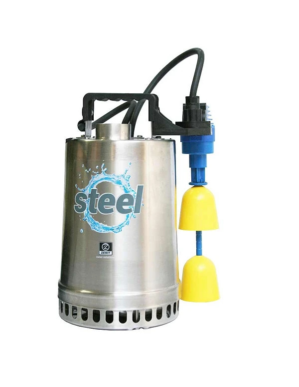 Pompe de relevage eaux claires DR STEEL TCW - Puissance 0.25 Kw et 0.37 Kw - Refoulement 1" 1/4