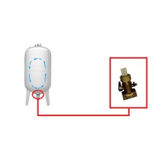 Vanne de re recyclage réservoir à vessie FLOW-VALVE 2